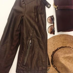 Express Faux Leather Jacket